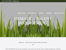 Tablet Screenshot of hrmatic.com